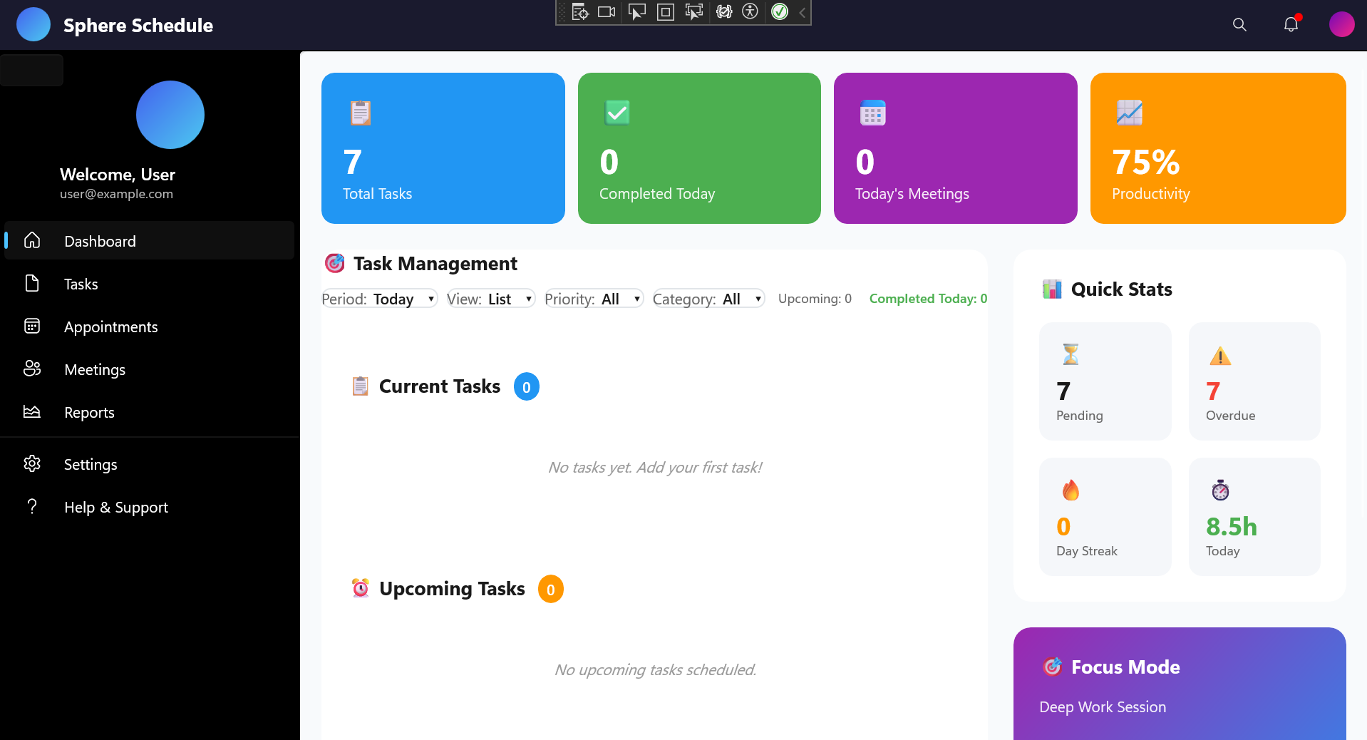 Intelligent Planning & Scheduling Platform